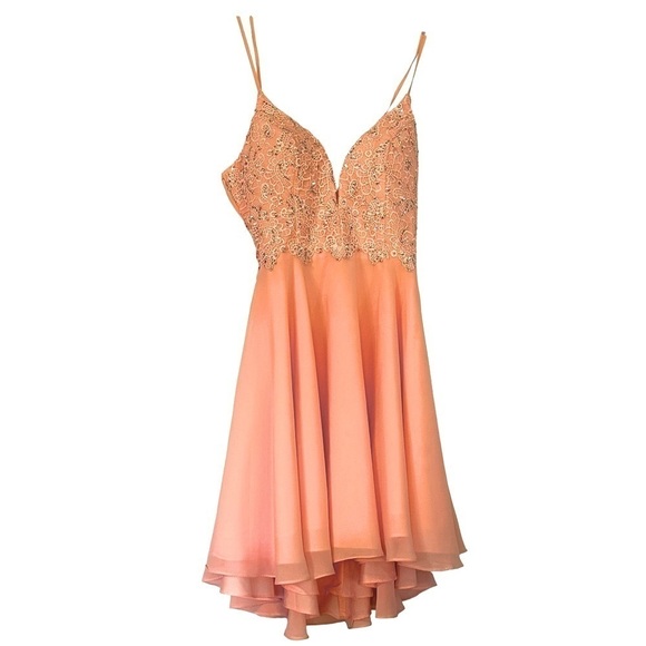 Alyce Paris Dresses & Skirts - BEAUTIFUL Short Formal Pink Dress by Alyce Paris Size 4